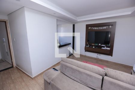 Sala de apartamento à venda com 3 quartos, 136m² em Diamante, Belo Horizonte