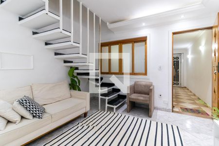 Sala de casa de condomínio para alugar com 3 quartos, 100m² em Vila Curuçá, São Paulo