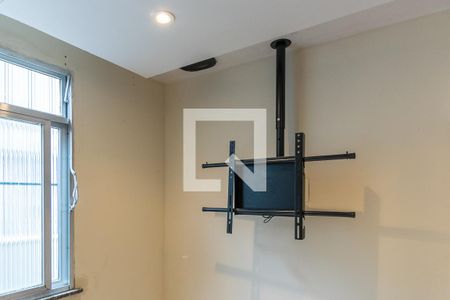 Sala - Suporte de TV de apartamento à venda com 2 quartos, 65m² em Jardim América, Rio de Janeiro