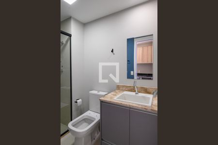 Banheiro de kitnet/studio à venda com 1 quarto, 25m² em Vila Mariana, São Paulo