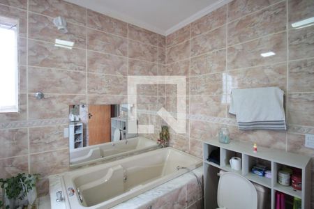 Banheiro da Suite de casa à venda com 4 quartos, 248m² em Santa Rosa, Belo Horizonte
