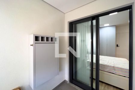 Varanda de kitnet/studio para alugar com 1 quarto, 22m² em Vila Mariana, São Paulo