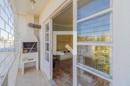 Sala-Varanda de apartamento à venda com 1 quarto, 53m² em Marechal Rondon, Canoas