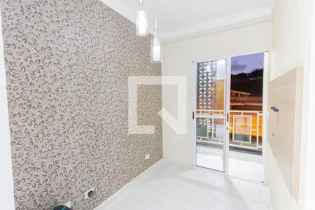 Sala de apartamento para alugar com 2 quartos, 51m² em Parque Oratório, Santo André