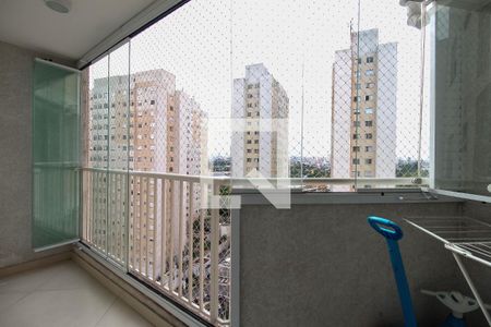 Varanda da Sala de apartamento à venda com 2 quartos, 65m² em Brás, São Paulo