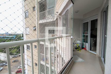 Varanda da Sala de apartamento à venda com 2 quartos, 65m² em Brás, São Paulo