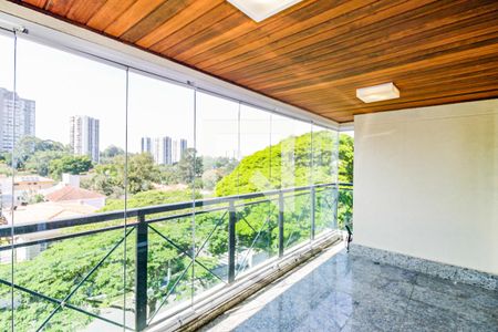 Varanda de apartamento à venda com 3 quartos, 167m² em Jardim Santo Amaro, São Paulo
