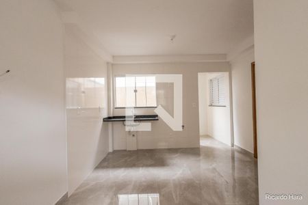 Sala e Cozinha de apartamento à venda com 2 quartos, 40m² em Chácara Seis de Outubro, São Paulo