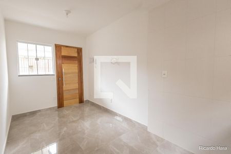 Sala e Cozinha de apartamento à venda com 2 quartos, 40m² em Chácara Seis de Outubro, São Paulo