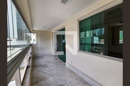 Varanda de apartamento à venda com 3 quartos, 100m² em Funcionários, Belo Horizonte