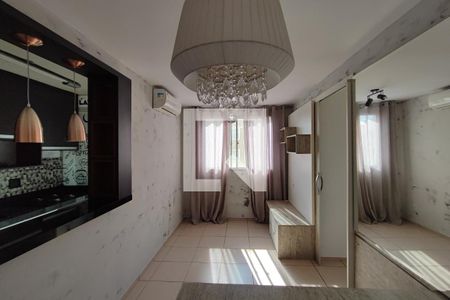 Sala de Estar e Jantar de apartamento à venda com 3 quartos, 63m² em Jardim do Trevo, Campinas