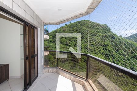 Varanda de apartamento para alugar com 3 quartos, 96m² em Jardim Tejereba, Guarujá