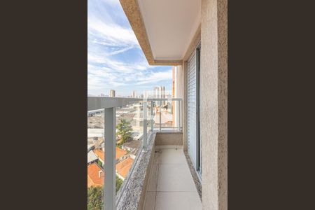 Varanda da Sala / Quarto 1 de apartamento para alugar com 2 quartos, 59m² em Casa Branca, Santo André