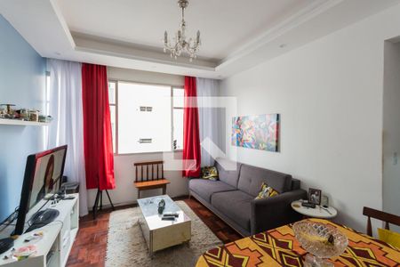 Sala de apartamento à venda com 3 quartos, 68m² em Rio Comprido, Rio de Janeiro