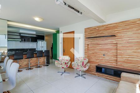 Sala de apartamento para alugar com 2 quartos, 72m² em Anchieta, Belo Horizonte