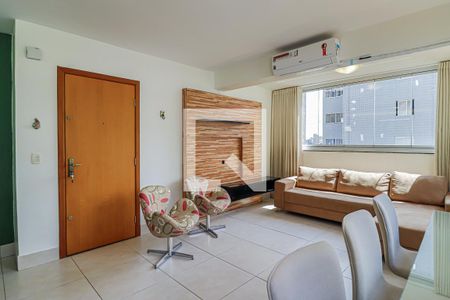 Sala de apartamento para alugar com 2 quartos, 72m² em Anchieta, Belo Horizonte