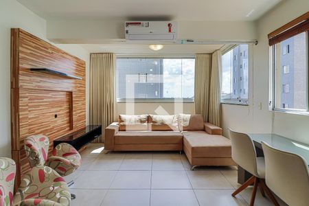 Sala de apartamento para alugar com 2 quartos, 72m² em Anchieta, Belo Horizonte