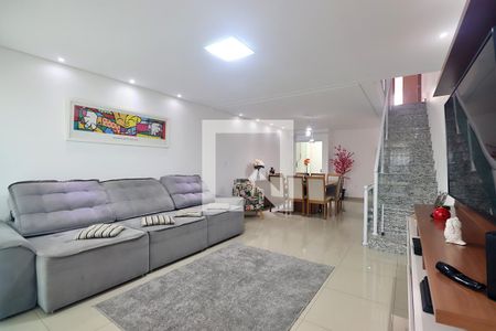 Sala de casa à venda com 3 quartos, 199m² em Campestre, Santo André