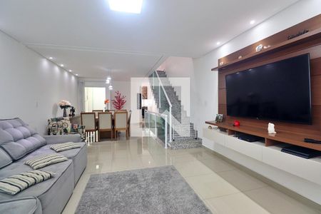 Sala de casa à venda com 3 quartos, 199m² em Campestre, Santo André
