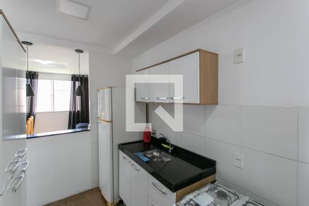 Cozinha e Área de Serviço de apartamento à venda com 2 quartos, 59m² em Vila São Gabriel, Belo Horizonte