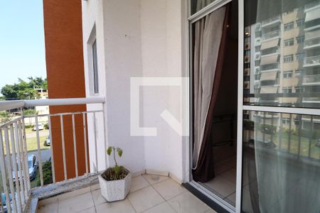 Varanda de apartamento para alugar com 2 quartos, 52m² em Anil, Rio de Janeiro