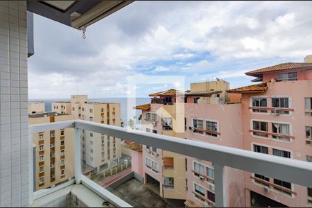 Varanda da Sala de apartamento à venda com 1 quarto, 57m² em Rio Vermelho, Salvador
