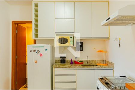 Cozinha de apartamento à venda com 1 quarto, 57m² em Rio Vermelho, Salvador