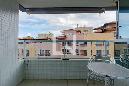 Varanda da Sala de apartamento à venda com 1 quarto, 57m² em Rio Vermelho, Salvador