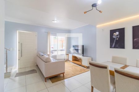 Sala de casa de condomínio à venda com 2 quartos, 78m² em Niterói, Canoas