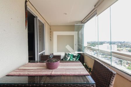 Varanda Gourmet  de apartamento para alugar com 2 quartos, 80m² em Tatuapé, São Paulo