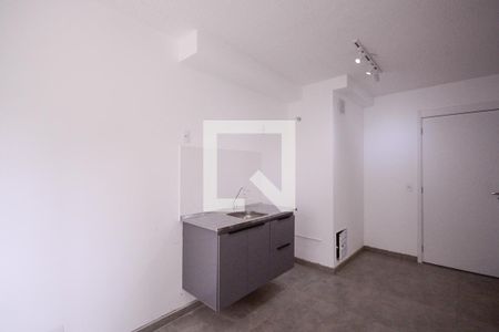 Sala/Cozinha de apartamento para alugar com 1 quarto, 28m² em Jardim Santa Emilia, São Paulo