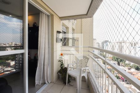 Varanda  de apartamento para alugar com 2 quartos, 56m² em Vila Gomes Cardim, São Paulo