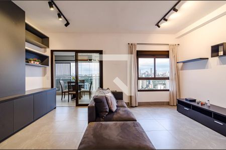 Sala de apartamento para alugar com 1 quarto, 73m² em Pinheiros, São Paulo