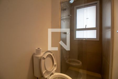 Banheiro de kitnet/studio à venda com 1 quarto, 52m² em Campo Belo, São Paulo