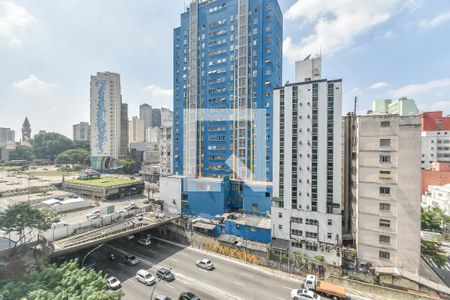 Vista do Studio de kitnet/studio para alugar com 1 quarto, 21m² em Consolação, São Paulo