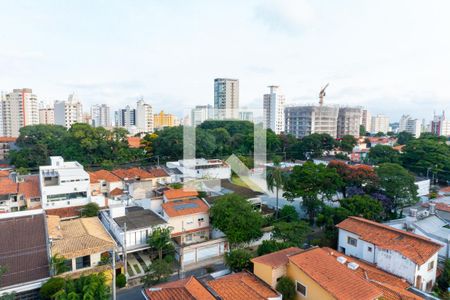 Vista da Sacada de apartamento à venda com 2 quartos, 74m² em Mirandópolis, São Paulo