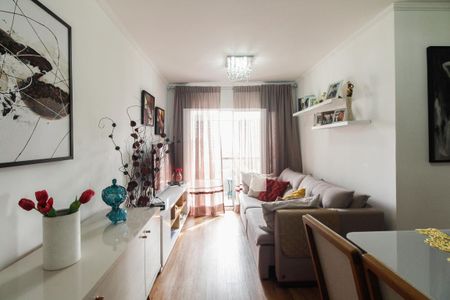 Sala  de apartamento à venda com 3 quartos, 66m² em Vila Azevedo, São Paulo