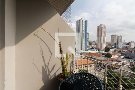 Varanda  de apartamento à venda com 3 quartos, 66m² em Vila Azevedo, São Paulo