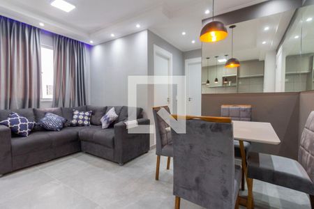 Sala de apartamento para alugar com 2 quartos, 44m² em Jardim Brasilia, São Paulo