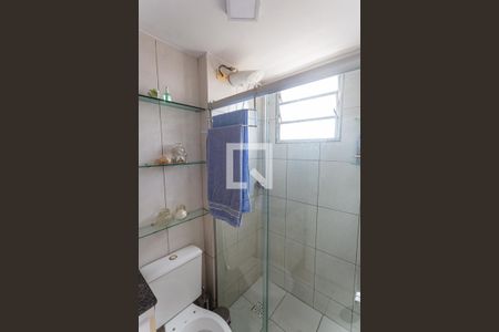 Banheiro da Suíte de apartamento à venda com 3 quartos, 112m² em Maria Virgínia, Belo Horizonte