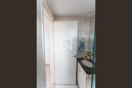 Banheiro da Suíte de apartamento à venda com 3 quartos, 112m² em Maria Virgínia, Belo Horizonte