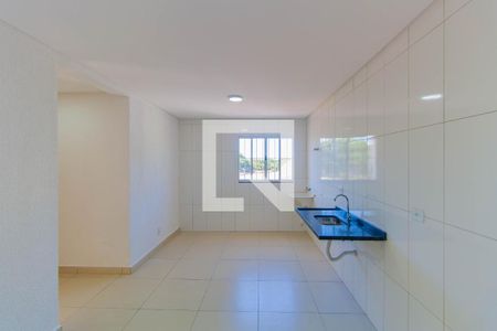 Sala/Cozinha de apartamento para alugar com 1 quarto, 39m² em Jardim Dona Sinhá, São Paulo