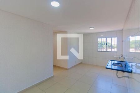 Sala/Cozinha de apartamento para alugar com 1 quarto, 39m² em Jardim Dona Sinhá, São Paulo