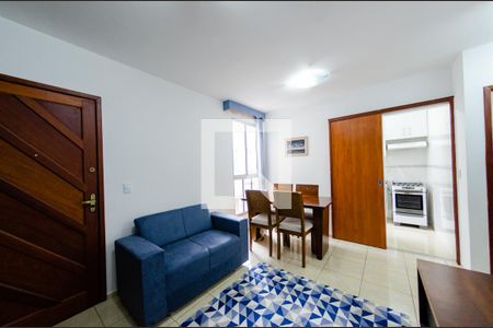 Sala de apartamento para alugar com 2 quartos, 51m² em Buritis, Belo Horizonte