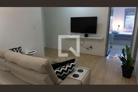 Sala de apartamento à venda com 1 quarto, 60m² em Rondônia, Novo Hamburgo