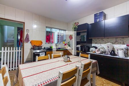 Cozinha  de casa à venda com 3 quartos, 128m² em Bonfim, Osasco