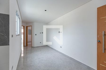 Sala de apartamento à venda com 2 quartos, 67m² em Jardim Stetel, Santo André