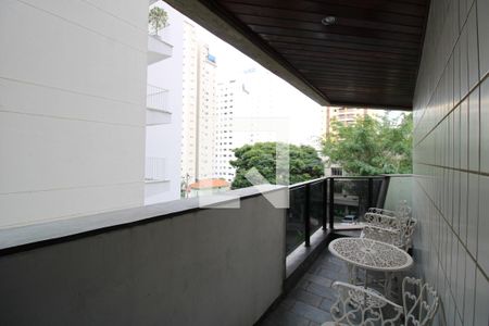 Varanda da sala  de apartamento à venda com 4 quartos, 155m² em Pompeia, São Paulo