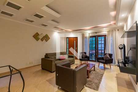 Sala de casa à venda com 3 quartos, 224m² em Vila Pires, Santo André