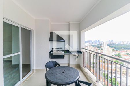 Varanda de apartamento à venda com 2 quartos, 72m² em Jardim Caravelas, São Paulo